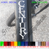 CENTURY Cycling Down Tube Seat Fork Frame Decal Cycling Bicycle Cyclist Bike