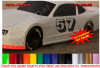 Race Car Number Decals CUSTOM