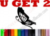 Butterfly Decal