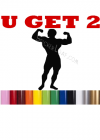 Bodybuilder Decal