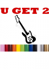 Electric Guitar Decal