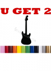 Electric Guitar Decal