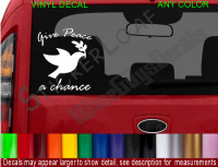 Peace Dove Decal