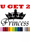 Princess Crown Decal