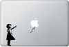 Girl with Balloon Laptop Decal