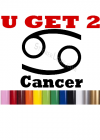 Zodiac/Astrology Decal - Cancer