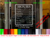 Storefront Window Decal w/Custom Hours