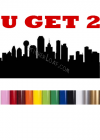 Skyline/Cityscape Decal - Dallas