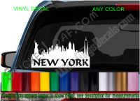 Skyline/Cityscape Decal - New York City