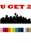 Skyline/Cityscape Decal - Seattle