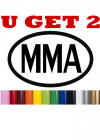 MMA Decal