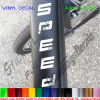 SPEED Cycling Down Tube Seat Fork Frame Decal Cycling Bicycle Cyclist Bike