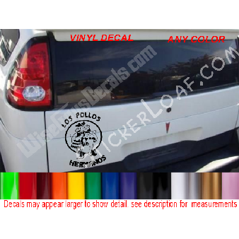 Breaking Bad Los Pollos Hermanos Decal Sticker Image