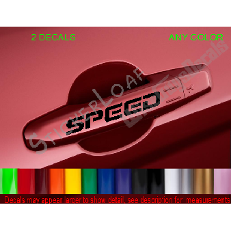 SPEED Door Handle DECALS (SET 2) Image