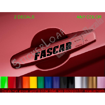 FASCAR Door Handle DECALS (SET 2) Image