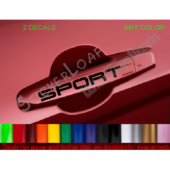 SPORT Door Handle DECALS (SET 2) Image