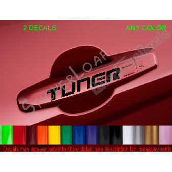 TUNER Door Handle DECALS (SET 2) Image