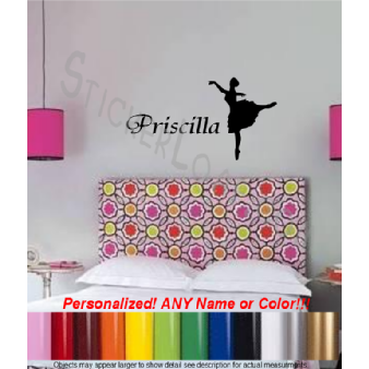 Ballet Dancer Wall decal Sticker Decals Stickers Image