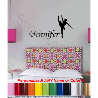 Ballet Dancer Wall decal Sticker Decals Stickers Image