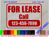 Personalized Customized Sign Board - FOR LEASE